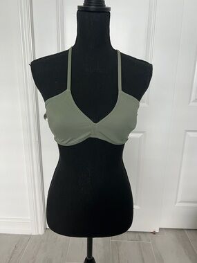 Victoria's Secret Olive Green Scoop Bralette